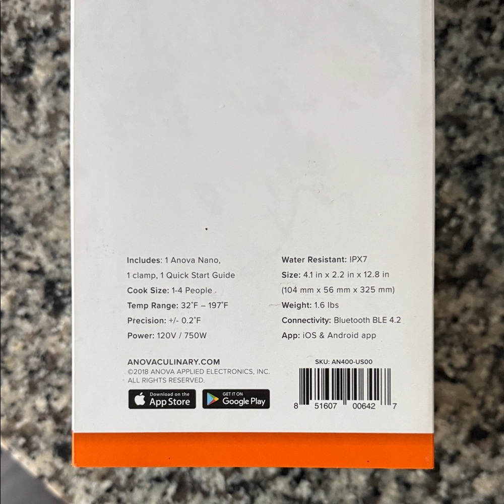 Anova Nano Precision Cooker - Picture 3 of 4